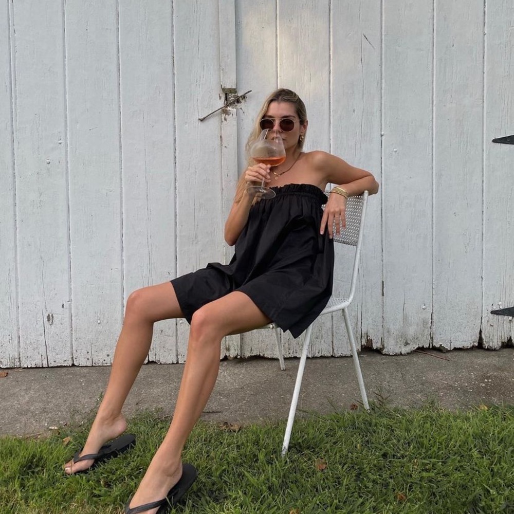 L’academie Arcello Mini Dress in White